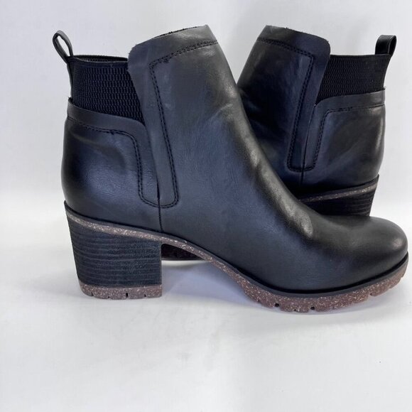 KORKS Elsie Bootie Women's Size 11 in Black Heeled Boot Chunky - Picture 9 of 16